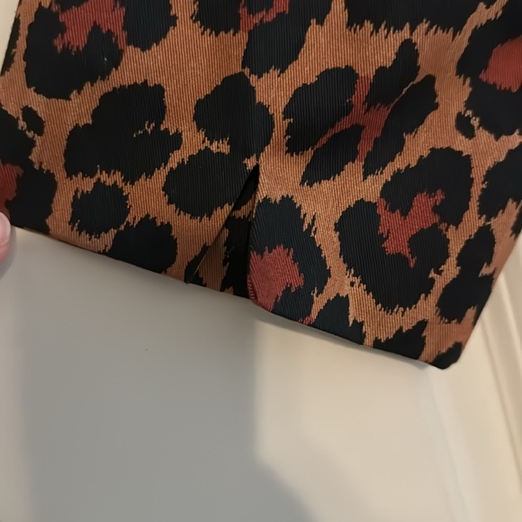 J. Crew leopard sheath dress size 8 NEW WITH TAGS - Picture 6 of 8